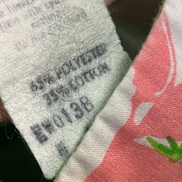 THE LILLY LILLY PULITZER ‎ FLORAL PINK & GREEN DRESS SIZE 12 - Picture 8 of 8